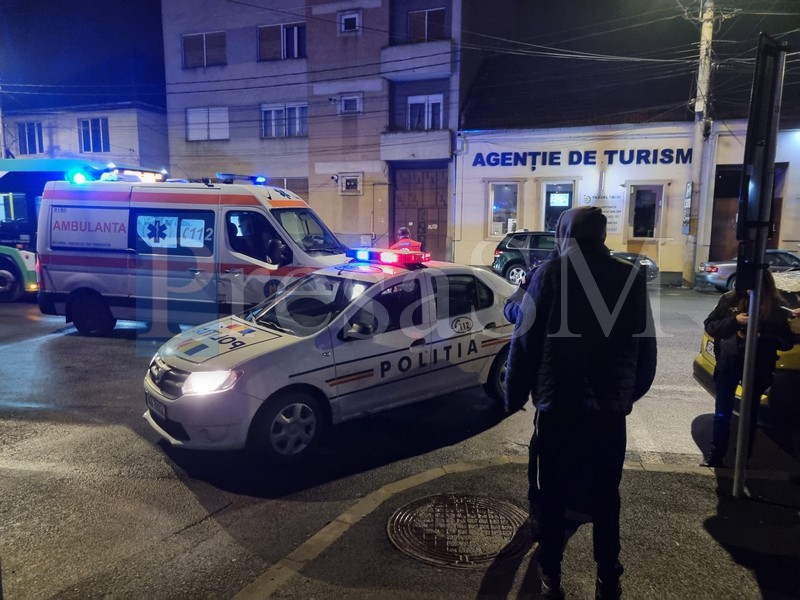 Un tânăr beat la volan a făcut un accident în centrul municipiului Satu Mare