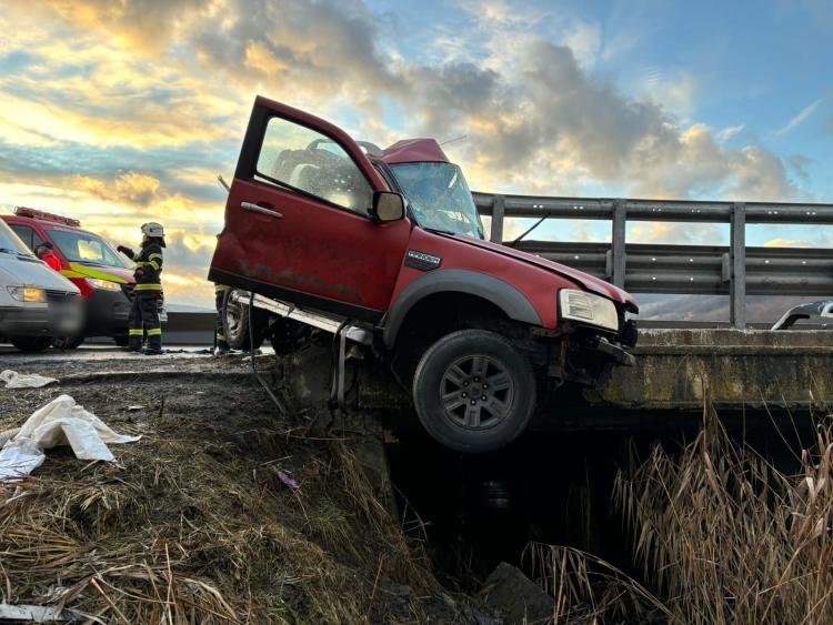 FOTO. Ca-n ”Final destination”... Accident rutier tragic: un mort și un rănit grav