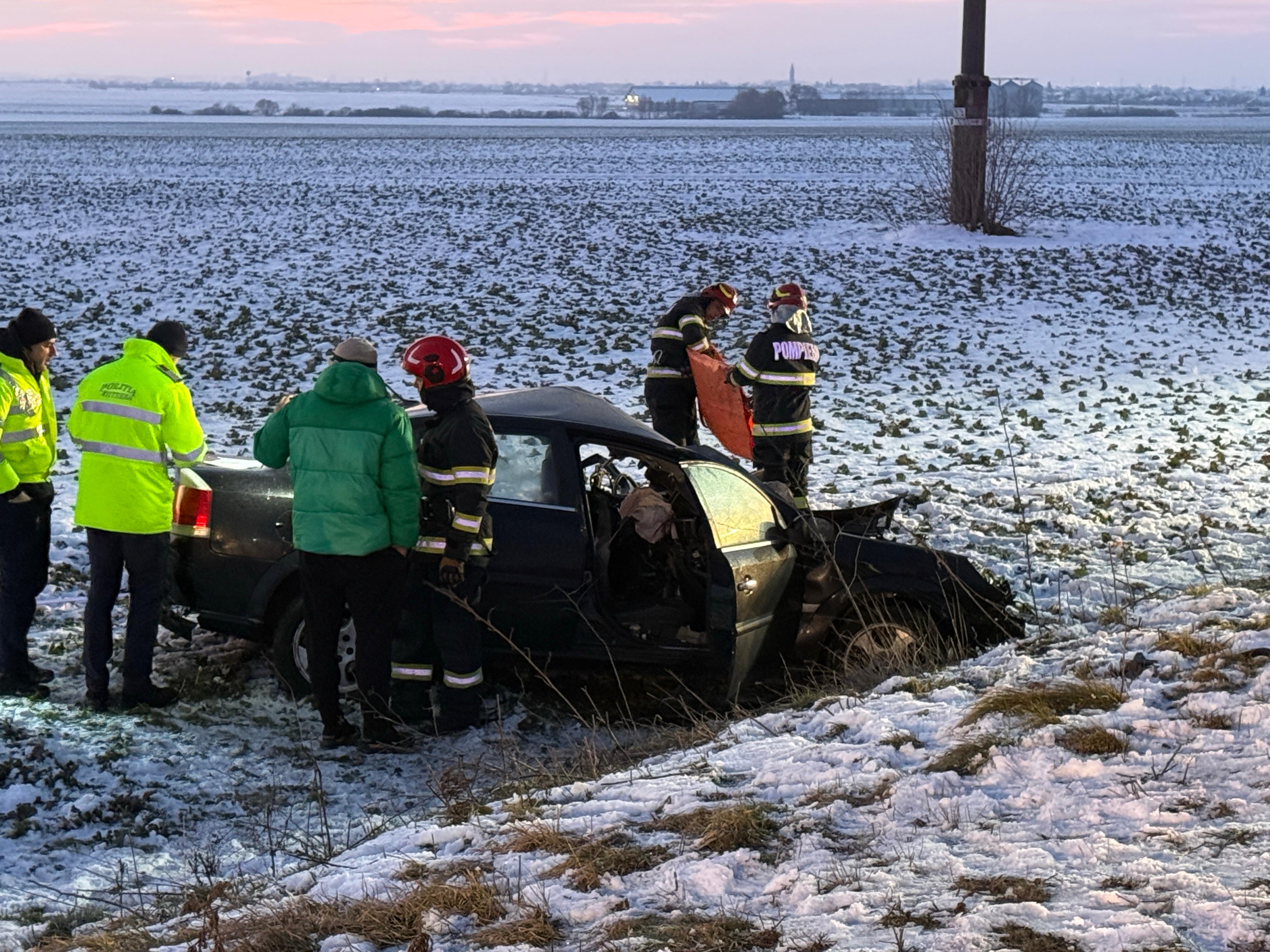 FOTO/VIDEO. Poliția explică cum a murit medicul din Satu Mare în accidentul de astăzi