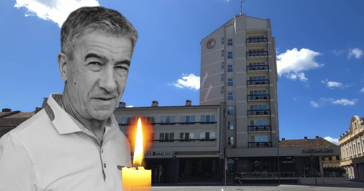 DOLIU. Mesaj înduioșător transmis de soția lui Traian Păcurar, managerul Hotelului Aurora, răpus de o boală nemiloasă