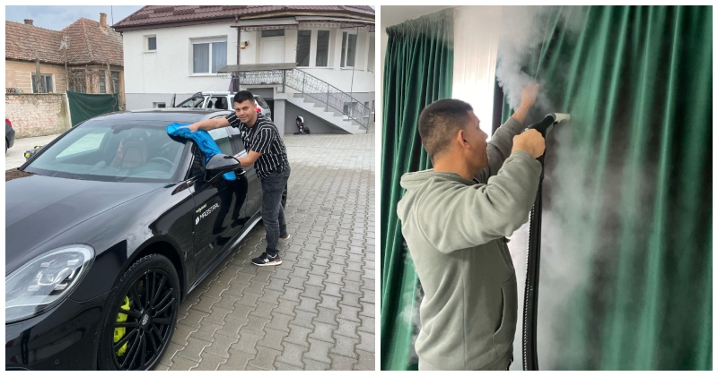 FOTO. De la orfelinat la afacere: Povestea lui Anton Varga, tânărul care oferă locuri de muncă orfanilor