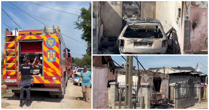 FOTO. Sătmăreanul care a dat foc la cartier are de plătit despăgubiri uriașe