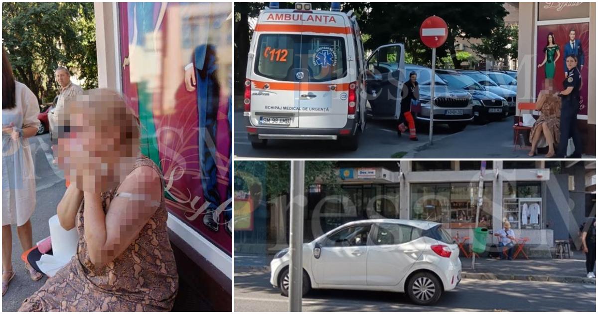 FOTO. Accident grav pe trecerea de pietoni: Directorul medical al Spitalului Județean Satu Mare, rănit