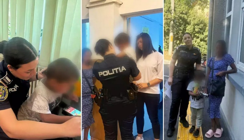 FOTO. Se întâmplă în România. Copil de 3 anișori uitat într-un autobuz. Mama l-a dat dispărut