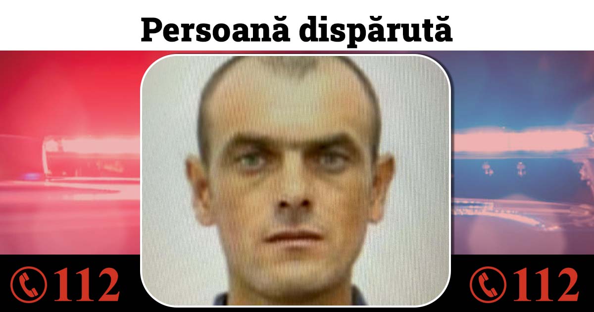 FOTO. Andrei (39 ani) a dispărut fără urmă în județul Satu Mare