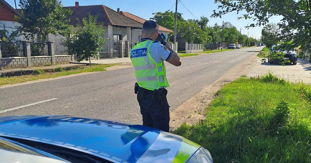 GREȘEALĂ. Cum a scăpat de o amendă un presupus vitezoman în județul Satu Mare
