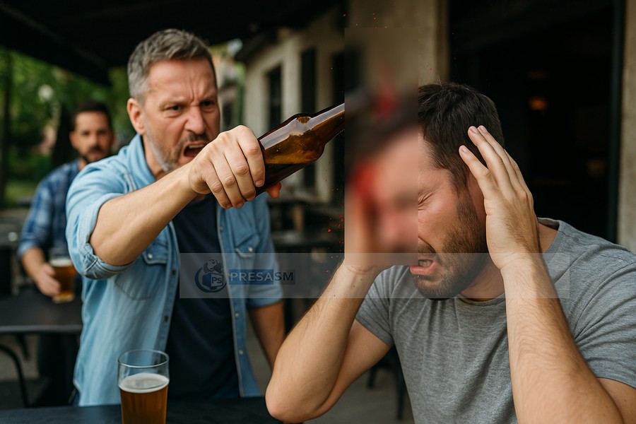 Bătaie la un chef din Satu Mare! Agresorul a spus că victima s-a lovit singură