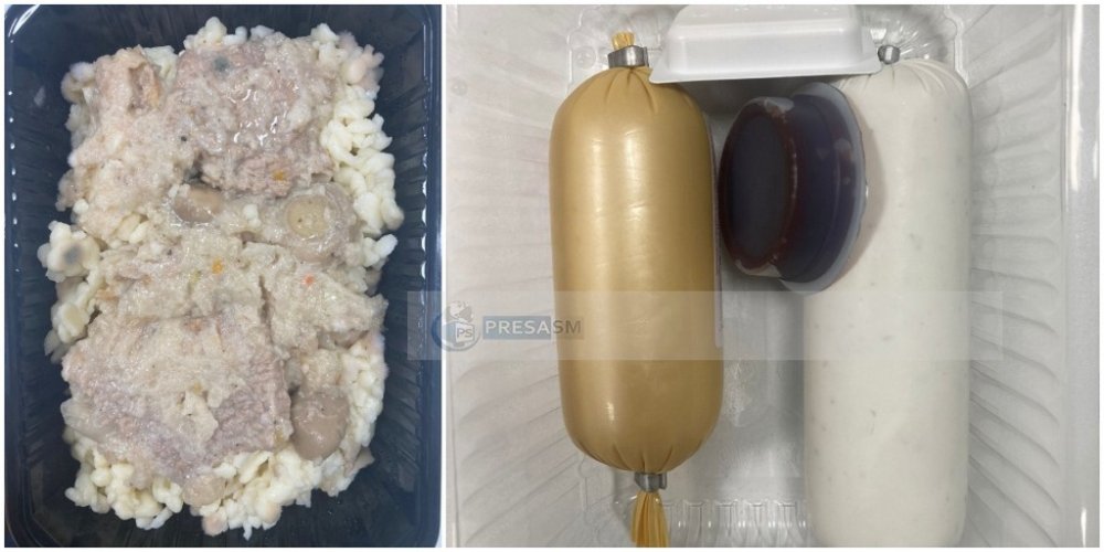 FOTO. Mâncare de spital revoltătoare la Satu Mare – reacție dură din partea ministrului Sănătății