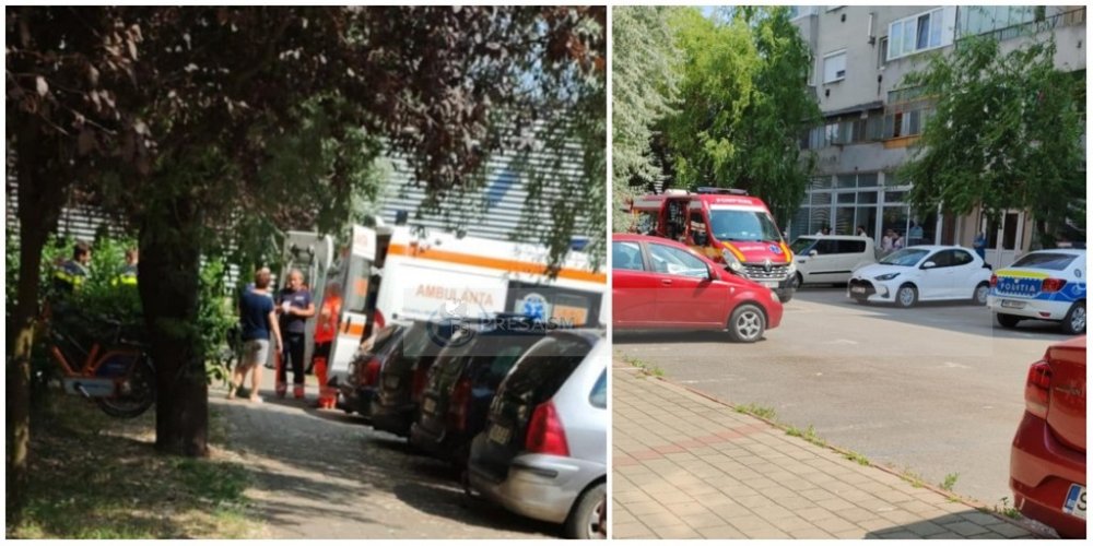 FOTO. Un tată  și-a salvat copilul în ultima clipă! Și-a văzut moartea cu ochii