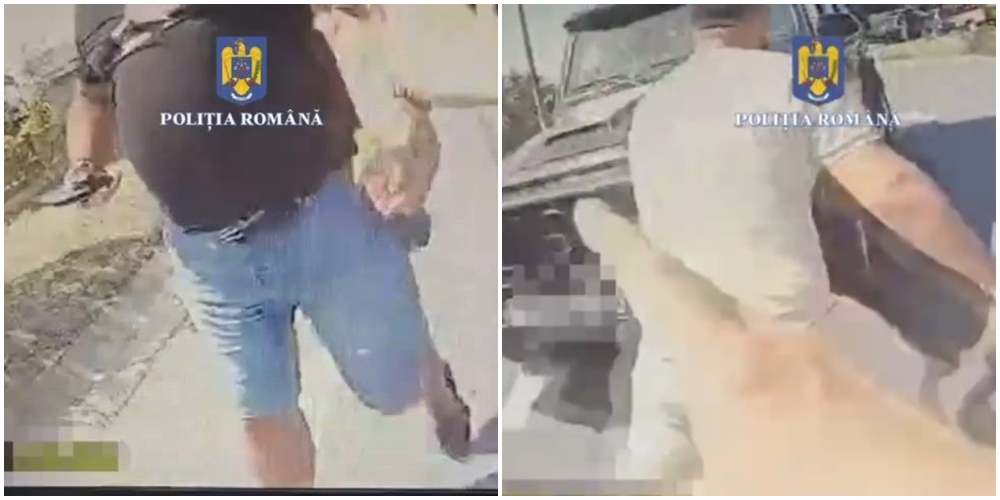 VIDEO. O polițistă curajoasă a tras cu pistolul! Atacată cu toporul, victima a fost salvată