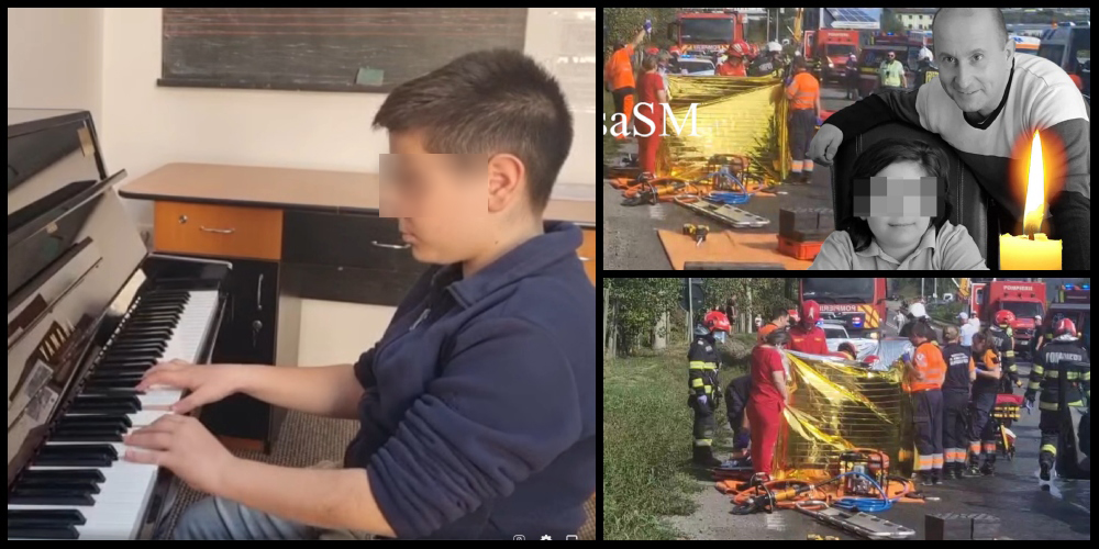 FOTO/VIDEO. Edi (14) a murit, alături de tatăl său... Mesaje emoționante ale colegilor: ”Un model de copil”