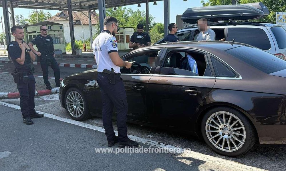 American cu permis ”fantezist”, prins de frontieriștii sătmăreni. Un argentinian a încercat să-i tragă în piept tot cu un document fals