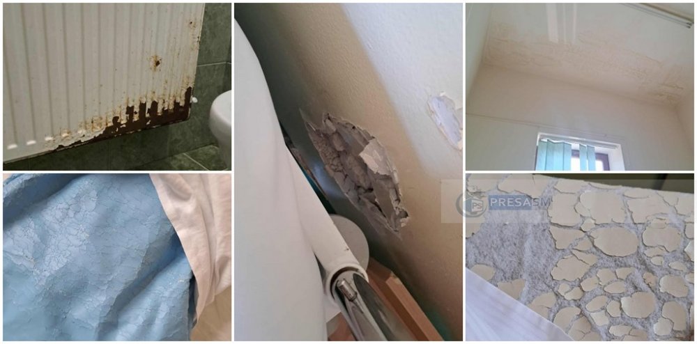 FOTO. O mamă tânără, la Spitalul de Boli Contagioase: „Medicii sunt buni, dar condițiile sunt sub orice critică”