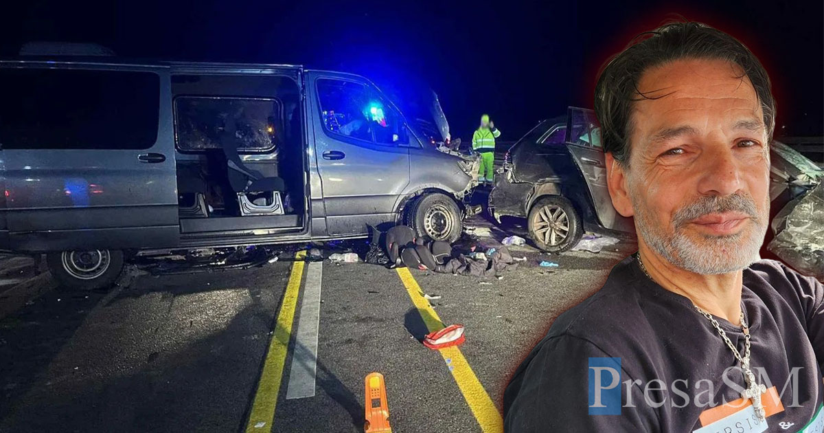 FOTO/VIDEO. Florin, sătmăreanul care a salvat copiii din teribilul accident: ”Am scos copilul, aproape s-a stins în brațele mele”