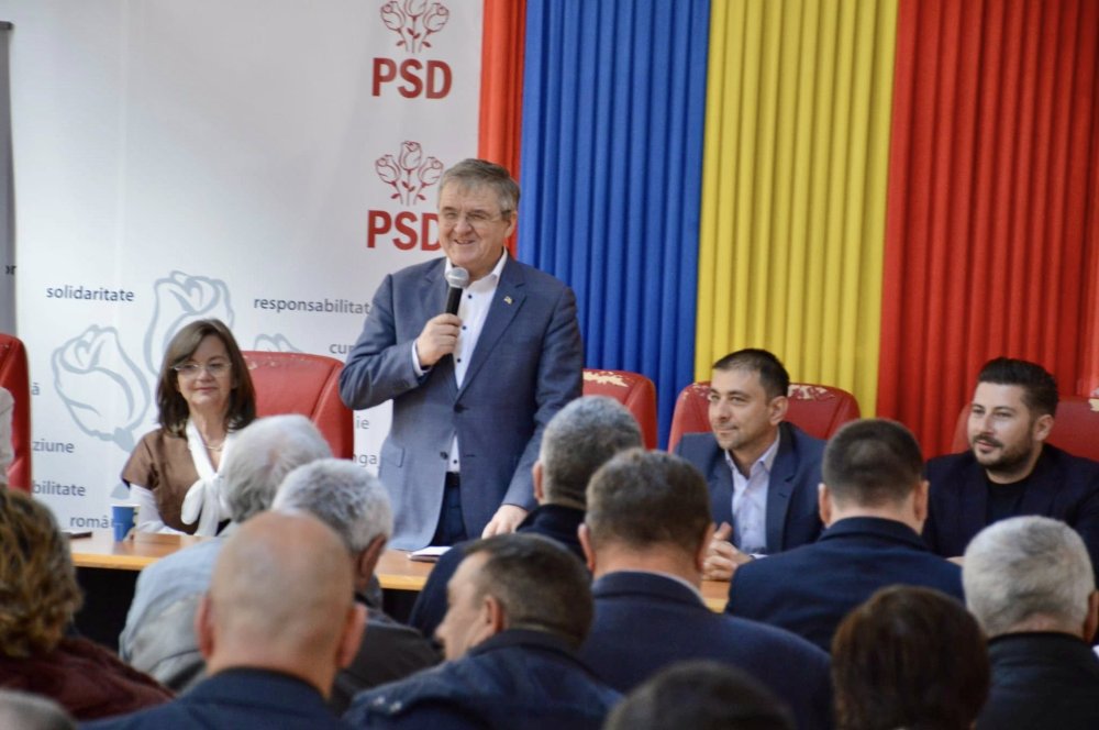 FOTO. Conferință extraordinară astăzi la PSD Satu Mare. Sătmărenii îl susțin pe Sorin Grindeanu. Sunt pregătiți pentru Congres