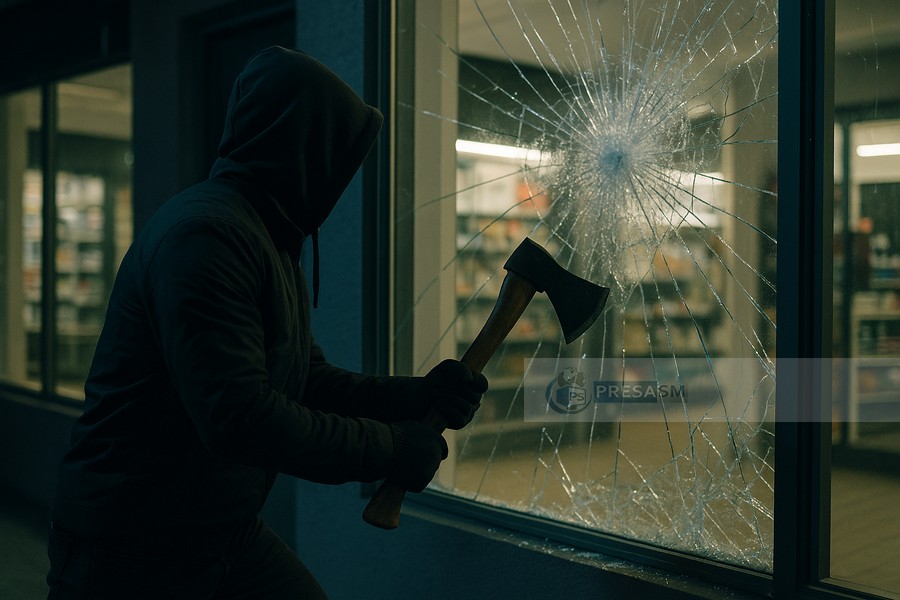 Pagubă de 10.000 din cauza unui hoț. Sătmăreanul s-a ales cu dosar penal după o spargere la un bar