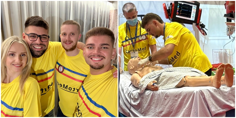 Sătmăreanul Vlad Mulcuțan-Chiș, viitor medic de top: vicecampion european, alături de medici de anvergură