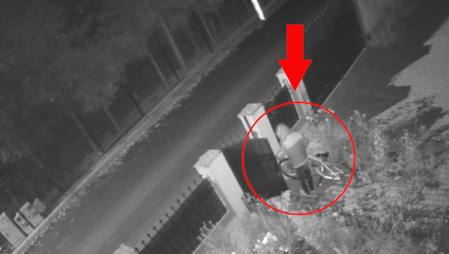 VIDEO. Hoți de biciclete într-o comună din Satu Mare. Filmat cum intră în curte și pleacă cu bicicleta. A închis și poarta după el