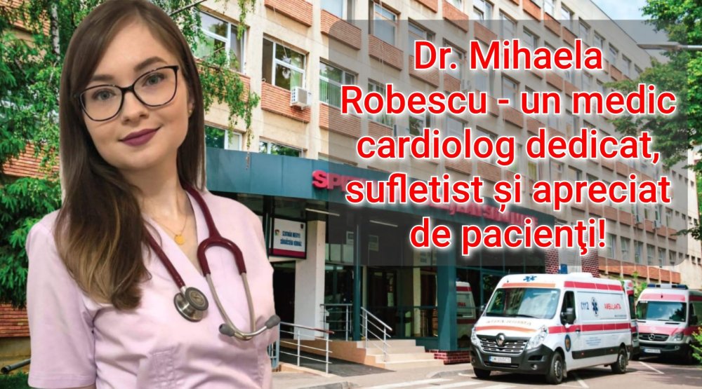 O tânără doctoriță de mare perspectivă la Spitalul Județean. Aprecieri din partea pacienților