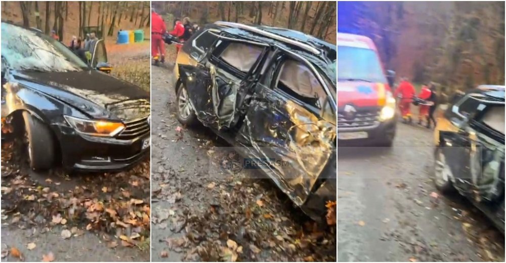 VIDEO. Un sătmărean (18 ani), șofer începător, a produs un accident mortal. Victima, 18 ani