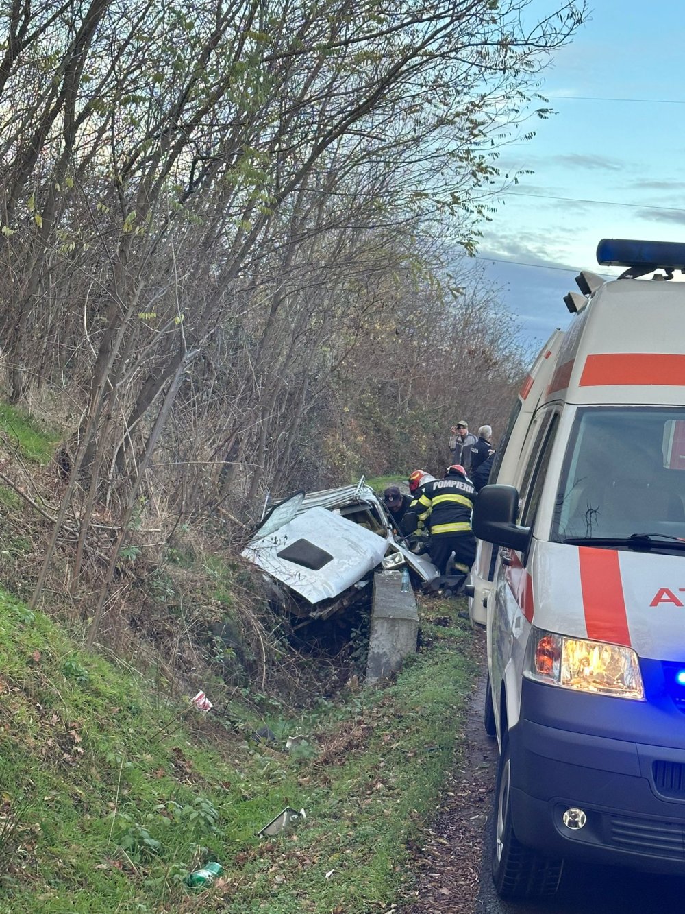 accident masina in sant.jpg