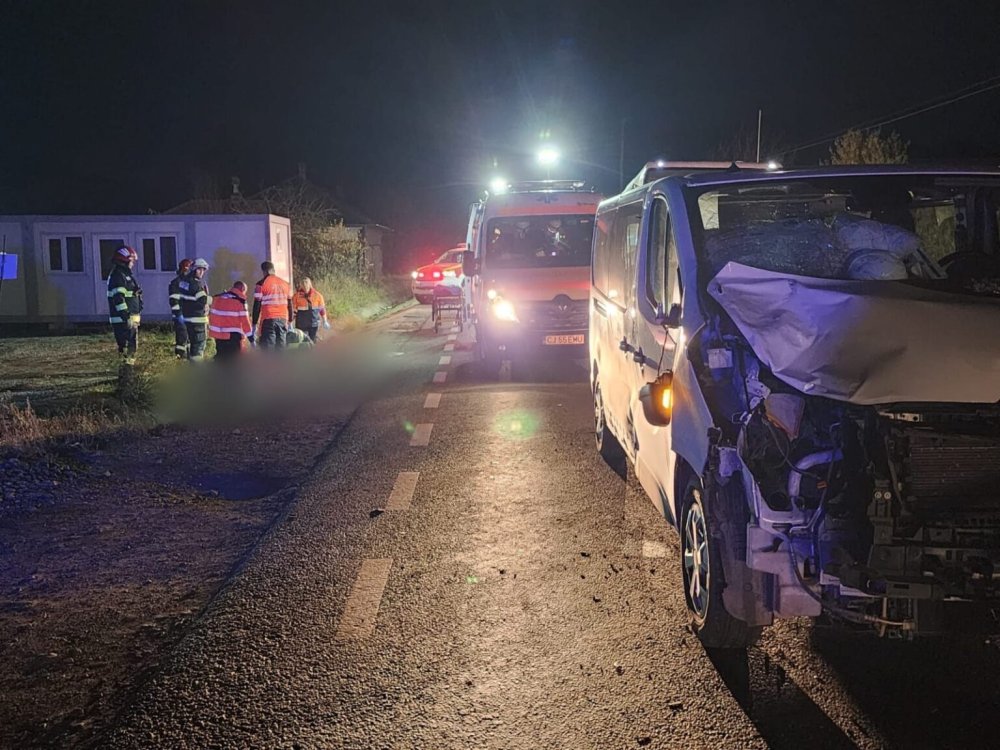 FOTO. Pieton lovit mortal pe Drumul Național 1F, Cluj-Satu Mare