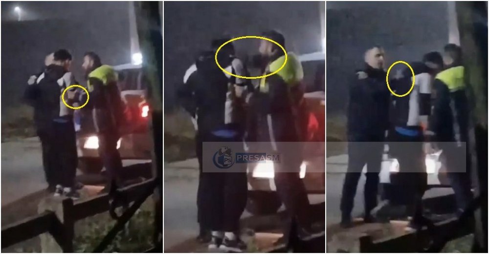 VIDEO. Incident controversat în Livada: minor bruscat și lovit de doi polițiști, pe stradă