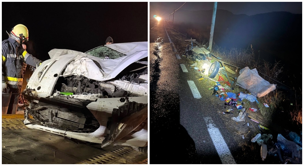 VIDEO. Căruță spulberată de mașină! Un bebeluș mort, altul în stare critică