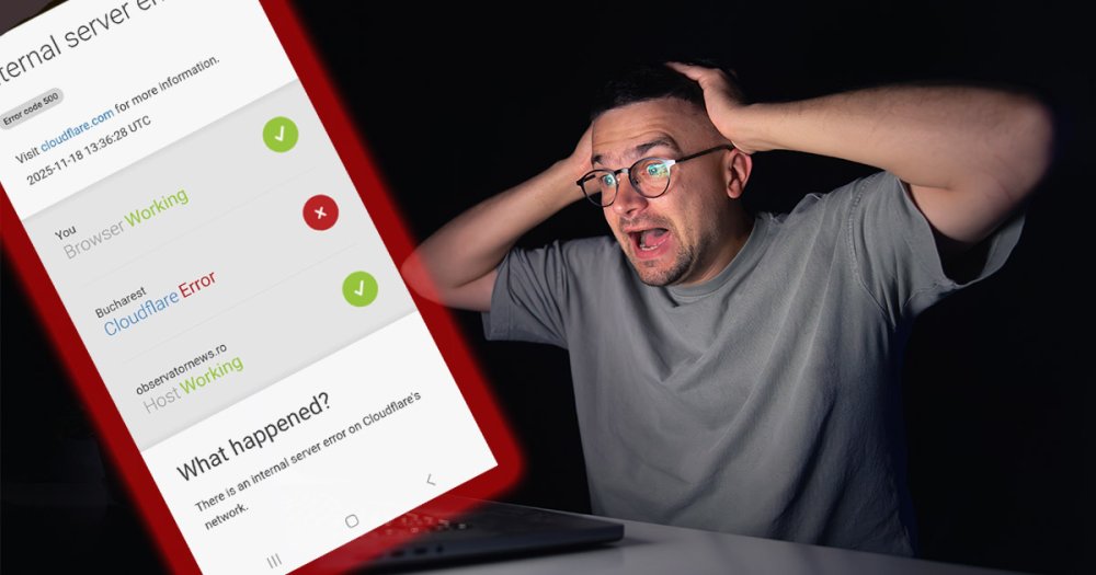 Mai multe site-uri locale, naționale și internaționale nu pot fi accesate