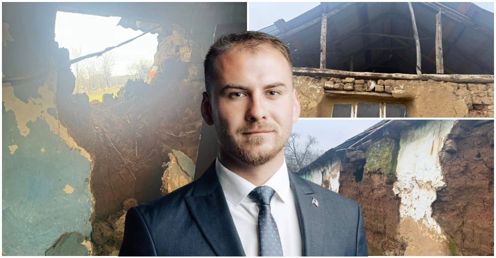 Primarul din județ care-și donează salariul pentru a reconstrui locuința unei familii cu 6 copii
