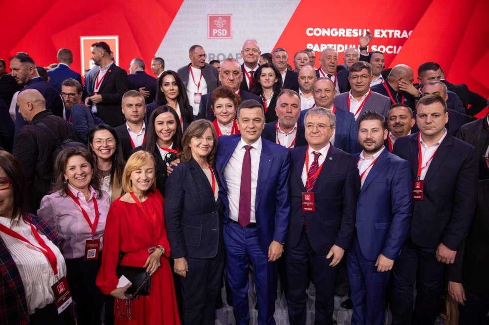 Sorin Grindeanu, ales președinte al PSD. Delegație importantă a PSD Satu Mare