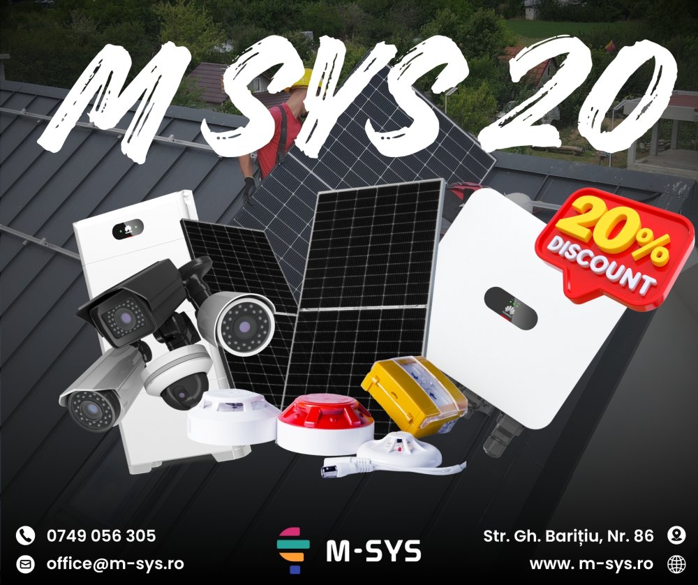 M SYS Group anunță o reducere de 20% la toate serviciile, până în 19 decembrie