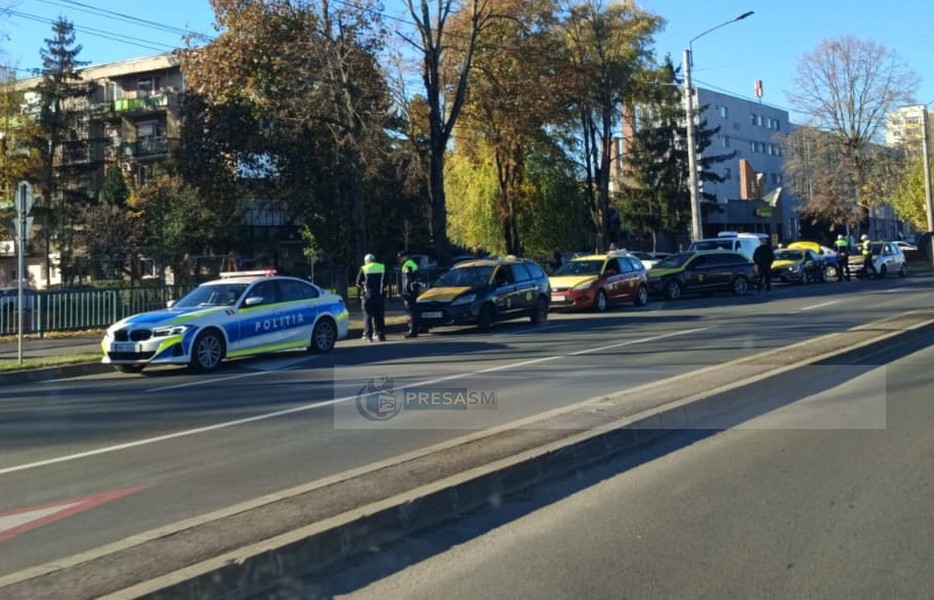 FOTO. Vânătoare de amploare de taximetriști în municipiul Satu Mare!