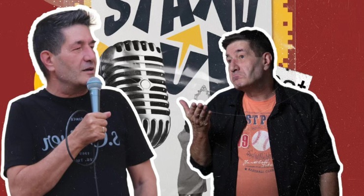 Radu și... Pietreanu fac show în doi, deși sunt unul și același! Stand-up cu dublă doză de umor la Capricci