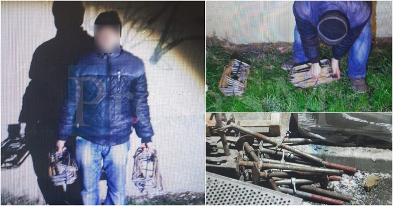 FOTO. Comedie urbană: cum a fost surprins pe stradă un sătmărean, în flagrant
