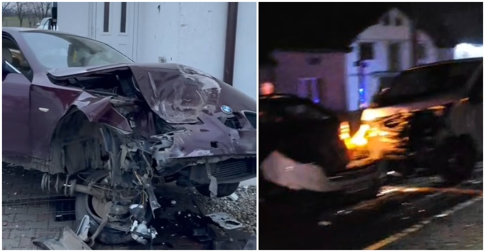 FOTO. Bilanț tragic de Crăciun, pe șoselele județului Satu Mare. Un mort, mai mulți răniți și numeroși șoferi depistați sub influența alcoolului