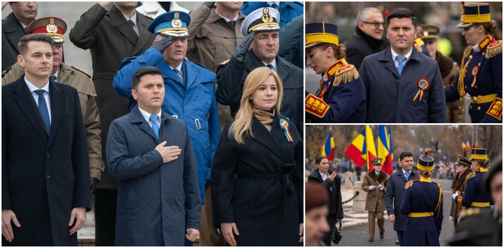 Vicepreședintele Camerei Deputaților, Adrian Cozma, omagiu de Ziua Națională la Mormântul Ostașului Necunoscut