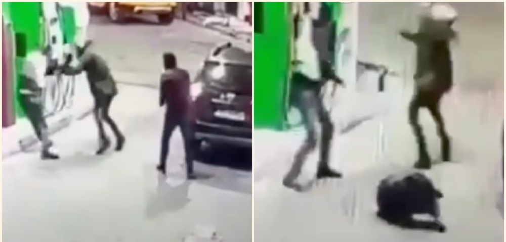 Tânăr șofer (21) din Satu Mare, bătut în benzinărie, după o șicanare în trafic