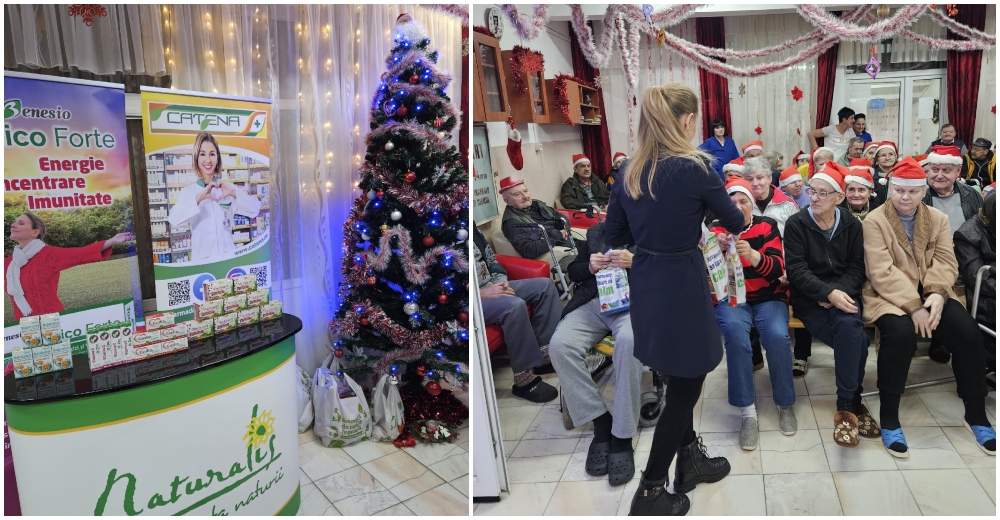 FOTO. Farmaciile Catena din Satu Mare, alături de seniori în prag de sărbători