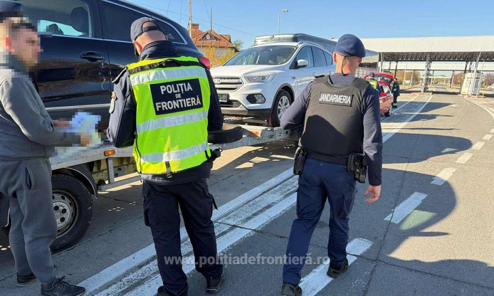 FOTO. Polițiștii umblă cu ”colinda” în fostele vămi Petea și Urziceni. Filtre de amploare