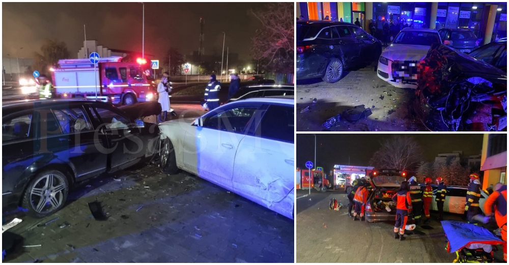 FOTO/VIDEO. Șoferul beat, care a făcut prăpăd pe Podul Transilvania, trimis în judecată