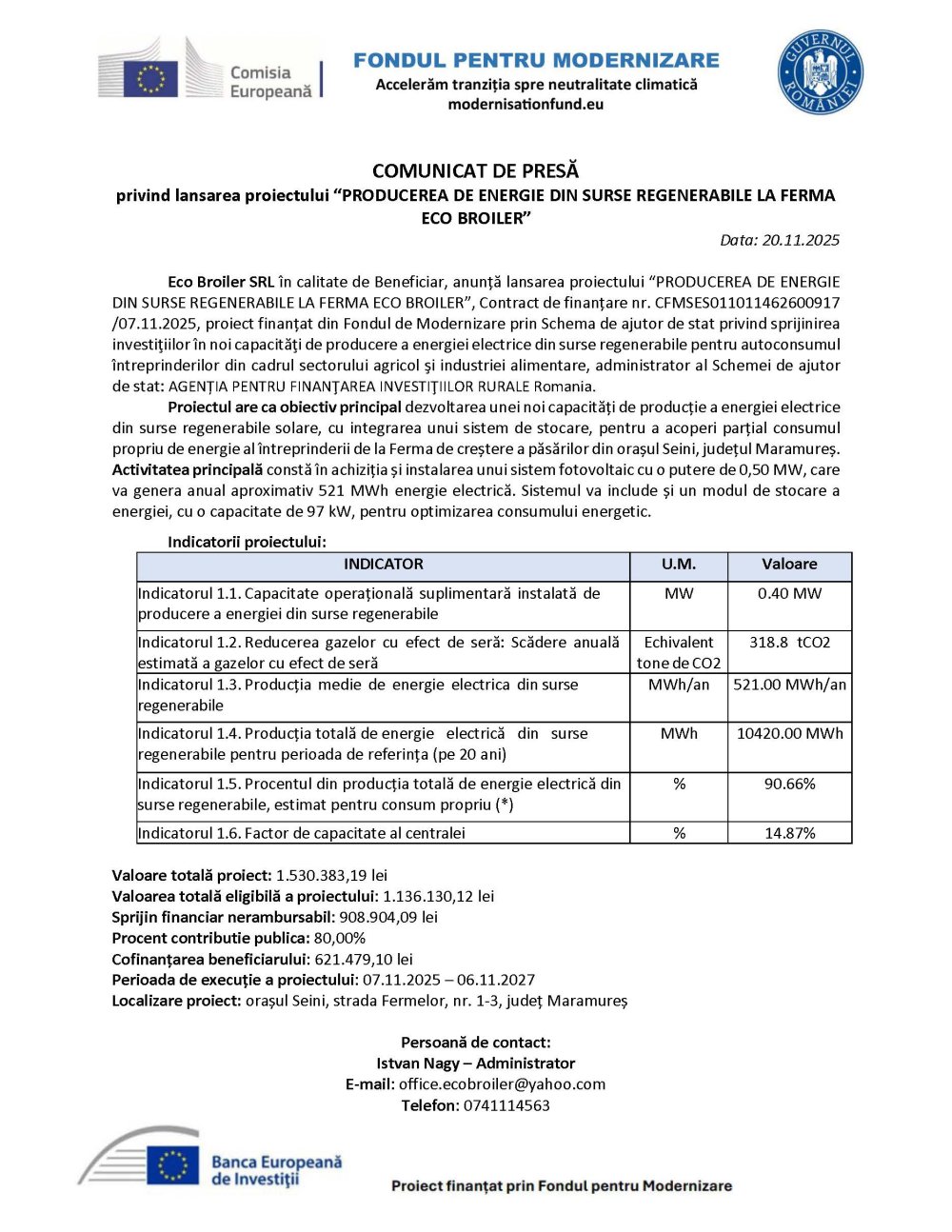 COMUNICAT DE PRESA Eco Broiler SRL.jpg