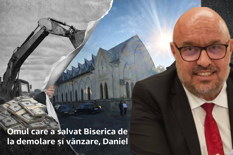 Sătmăreanul care a salvat o biserică din Satu Mare cu 150.000 euro, din propriul buzunar