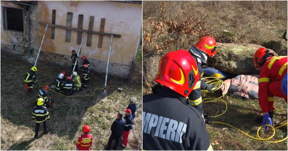 FOTO. Alunecare de teren și operațiune de căutare-salvare într-o localitate din județ. Scenariul ultimului exercițiu al pompierilor sătmăreni