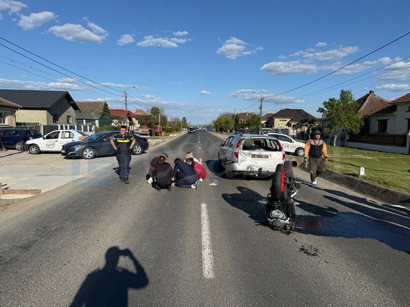 FOTO/VIDEO. TRAGEDIE. O tânără (16 ani) a murit într-un accident rutier în Mădăras