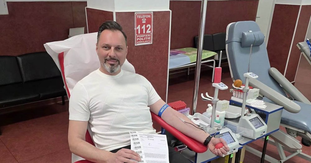 Exemplul care salvează vieți. Apelul medicului sătmărean Iulian Pfau Salageanu: ”Fă-ți din donare un stil de viață!”