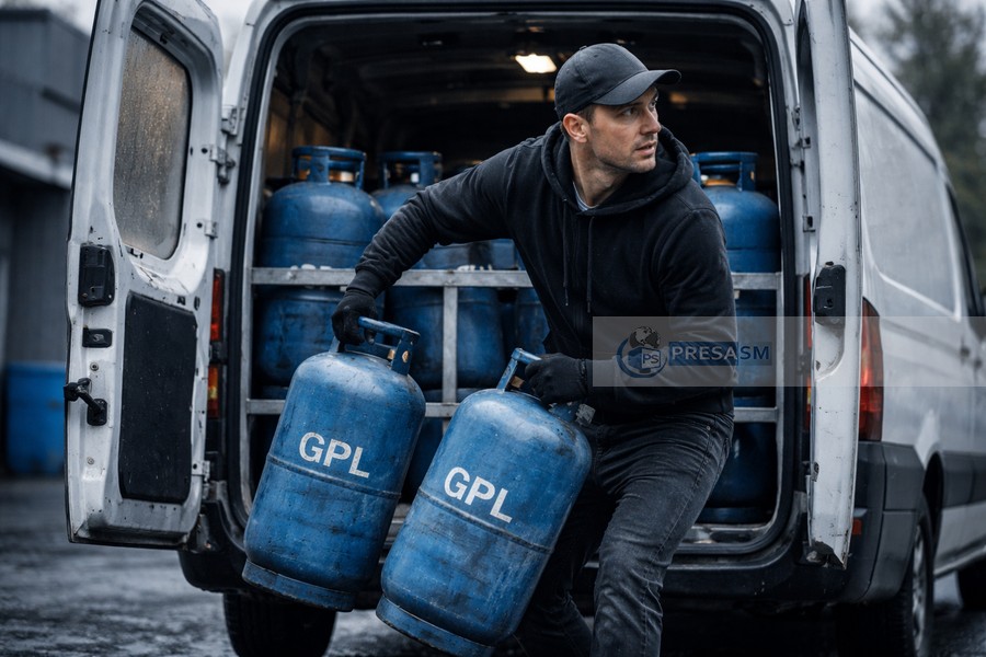 Bărbat arestat după ce a furat nouă butelii GPL de la o firmă din Satu Mare. Nervos că a pierdut la jocul de noroc