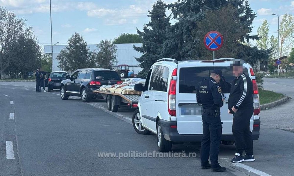 Polițiștii și-au pus mâinile în cap! Cum a venit un sătmărean cu mașina din Marea Britanie