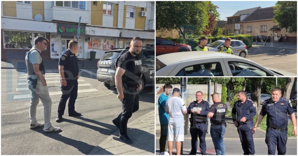 FOTO. Amenzi de mii de lei după raziile polițiștilor din cartierul 14 Mai