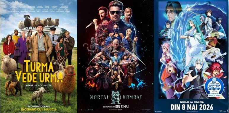 Cele mai noi filme se văd la Cineplexx, în incinta Shopping City Satu Mare